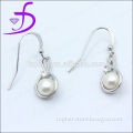 2015 wholesale pearl jewelry silver 925 pearl earring